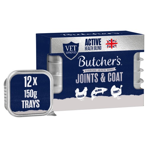 Butcher's Joints & Coat Wet Dog Food Trays