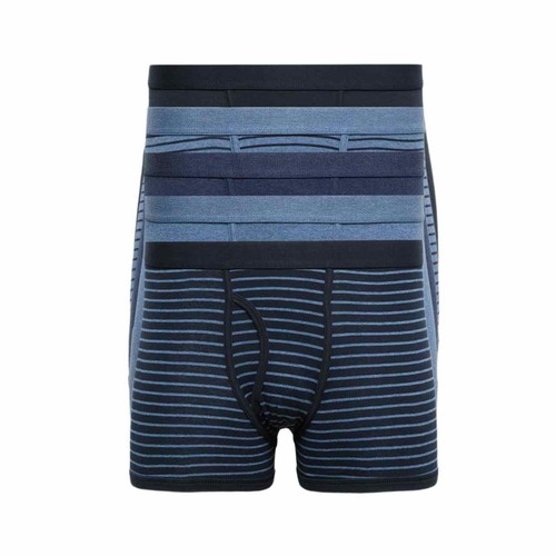 M&S Core Stripe Trunk, Navy, XXL