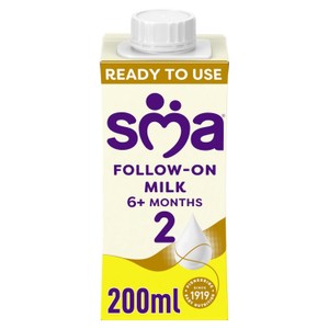 SMA® 2 Follow-on Baby Milk Ready Made Liquid Formula 6 Months+
