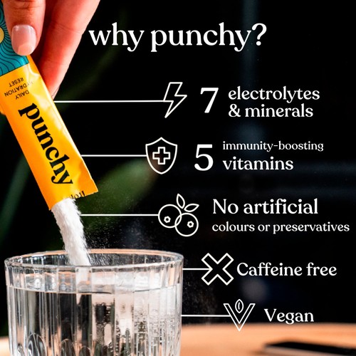 Punchy Tropical Electrolyte Sachets