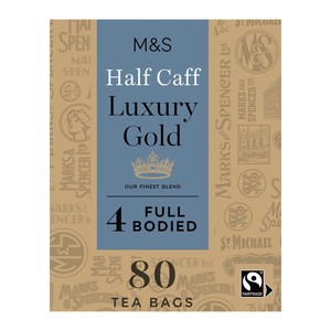 M&S Half Caff Gold Tea