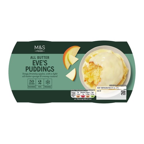 M&S Eve's Apple & Sponge Puddings