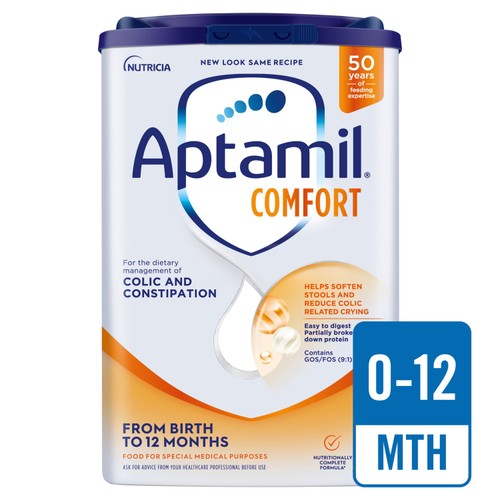 Aptamil Comfort Baby Milk Formula Powder from Birth for Colic&Constipation