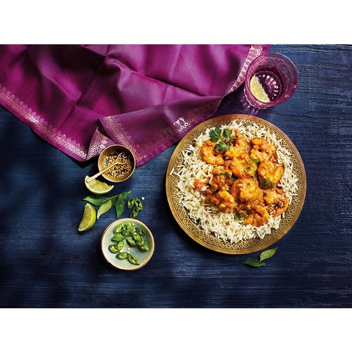 M&S Collection Keralan King Prawn Curry With Basmati Rice