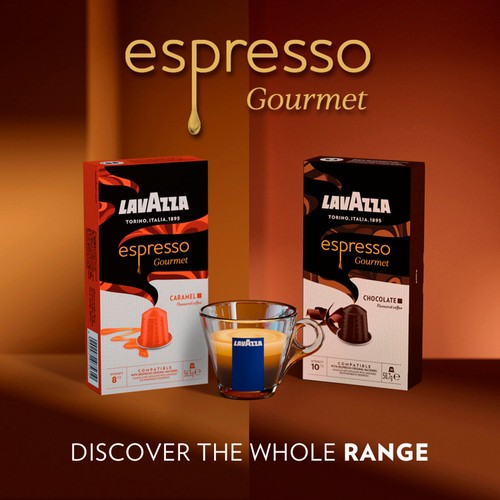 Lavazza Caramel Gourmet Nespresso Compatible Capsules