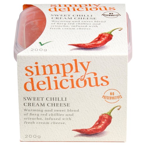 Simply Delicious Sweet Chilli Cream Cheese