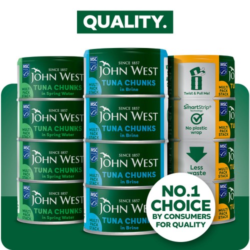 John West Tuna Chunks in Brine MSC
