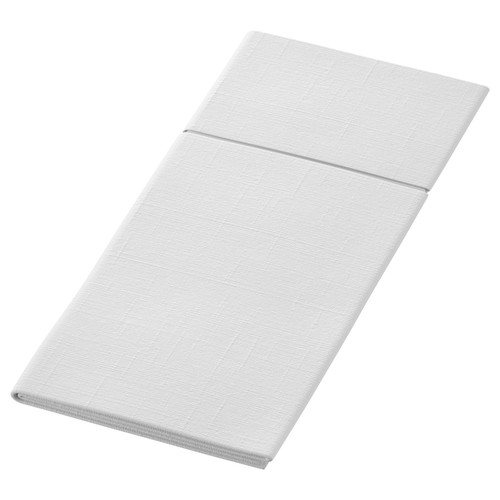 White Dunisoft Large Luxury Paper Napkins