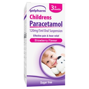 Galpharm Six Plus Pain Relief Paracetamol Suspension Age 6+
