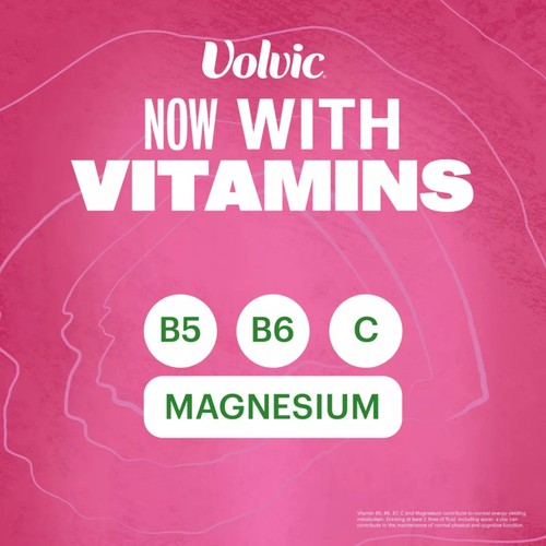 Volvic Vitamin Raspberry Recharge Vitamin Flavoured Water