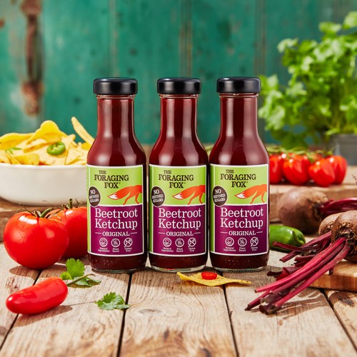 The Foraging Fox Original Beetroot Ketchup
