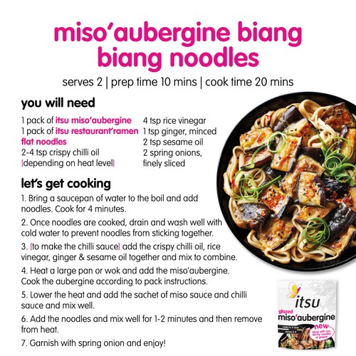 itsu glazed miso aubergine