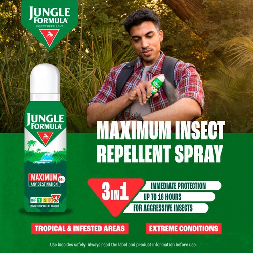 Jungle Formula Maximum Aerosol Insect Repellent