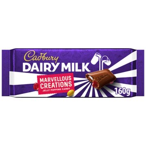 Cadbury Marvellous Creations Jelly Popping Candy Chocolate Bar