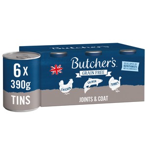 Butcher's Joints & Coat Dog Food Tins