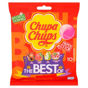 Chupa Chups 12 x 45ml Mixed Flavours Squeezee Freeze Pops