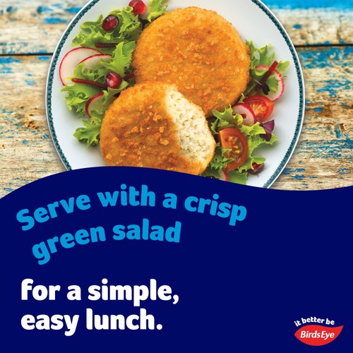 Birds Eye 4 MSC Breaded Cod Fish Cakes