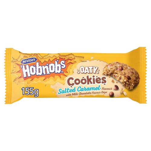 McVitie's Hobnobs Biscuits Oaty Cookies Salted Caramel