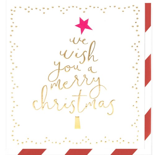 Caroline Gardner Tree Dots Christmas Card