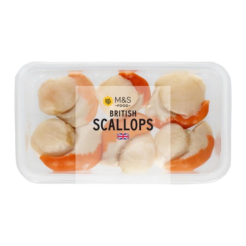 M&S British Scallops