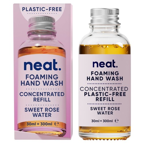 Neat Foaming Hand Wash Concentrated Refill Sweet Rose Water 