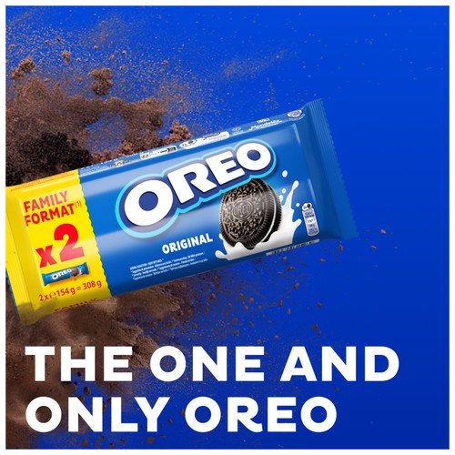 Oreo Chocolate Sandwich Biscuit Twin Pack
