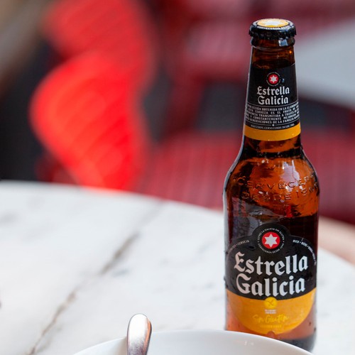 Estrella Galicia Gluten Free Premium Spanish Lager Beer Bottles 5.5%