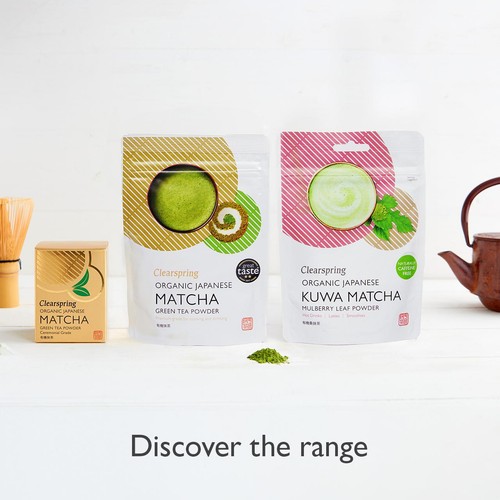 Clearspring Organic Japanese Kuwa Matcha - Mulberry Leaf Powder