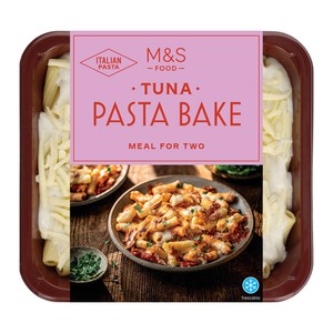 M&S Meatball Pasta Bake Serves 2