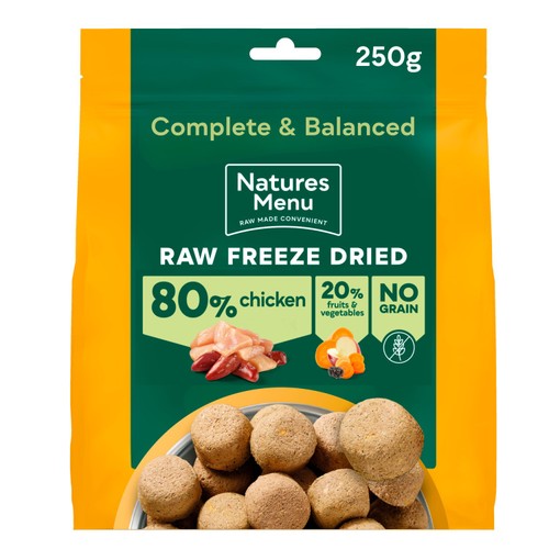 Natures Menu Raw Freeze Dried Chicken Adult Complete