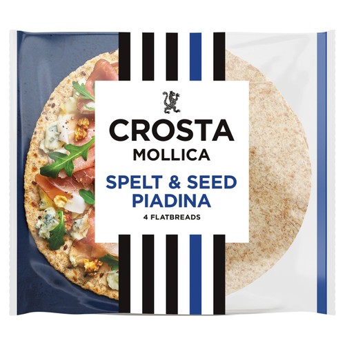 Crosta Mollica Piadina Spelt and Seeds