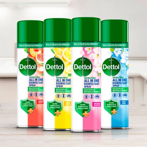 Dettol All-in-One Antibacterial  Spray Orchard Blossom