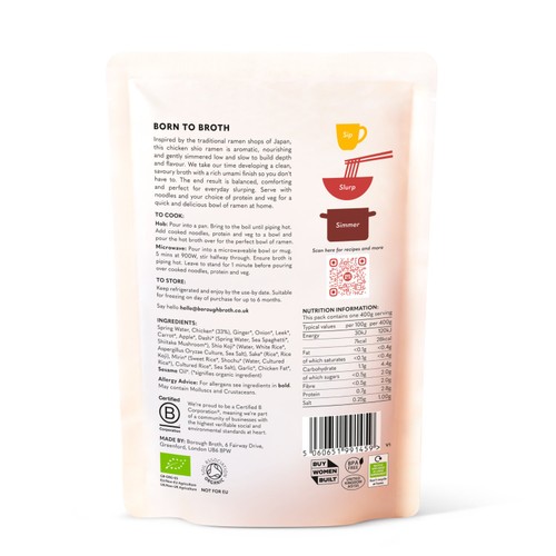 Borough Broth Organic Chicken Ramen
