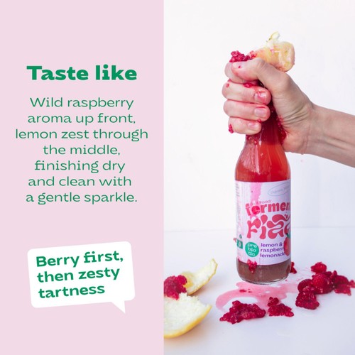 Ferment Fizz Lemon & Raspberry Lemonade