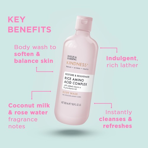 Baylis & Harding Kindness+ Plant Collagen Age Defy Body Wash