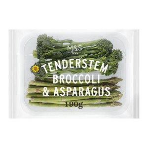M&S Asparagus & Tenderstem Broccoli 190g