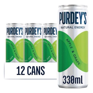 Purdey's Apple & Grape Natural Energy Drink