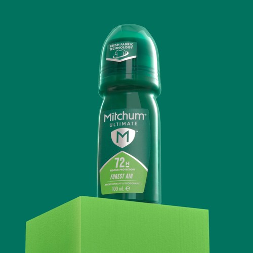 Mitchum Male Ultimate 72H Roll-On, Forest Air