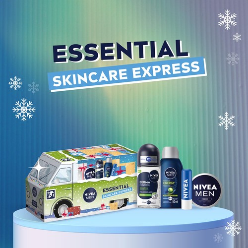 NIVEA MEN Essential Skincare Express Gift Set
