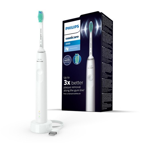 Philips Sonicare Series 3100 White Electric Toothbrush