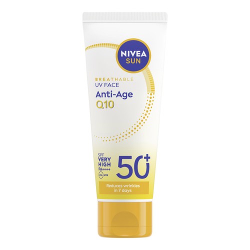 NIVEA SUN UV Face SPF 50 Sun Cream Q10 Anti-Age