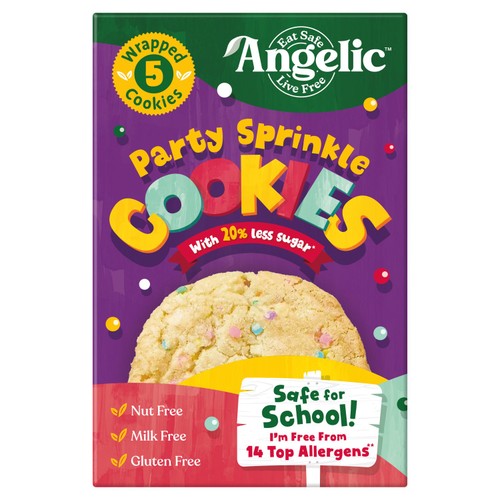 Angelic Gluten Free Kids Sprinkle Cookies