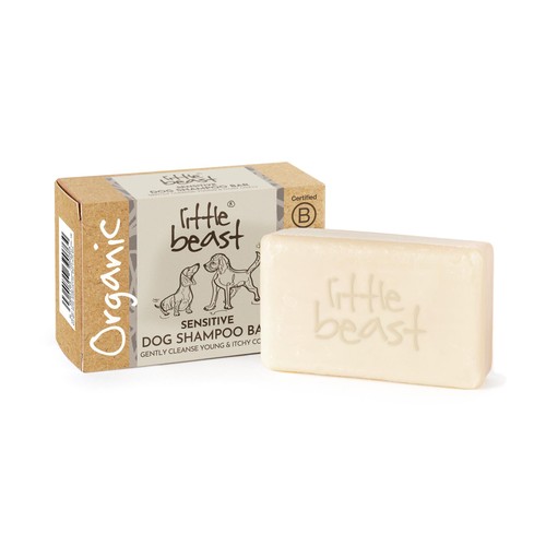 Little Beast Organic Sensitive Dog Shampoo Bar