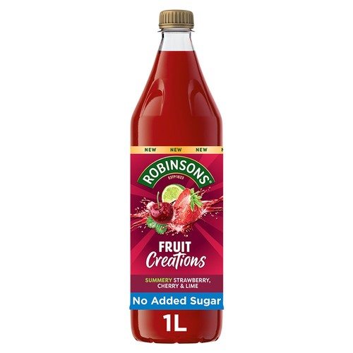 Robinsons Fruit Creations Strawberry, Cherry & Lime