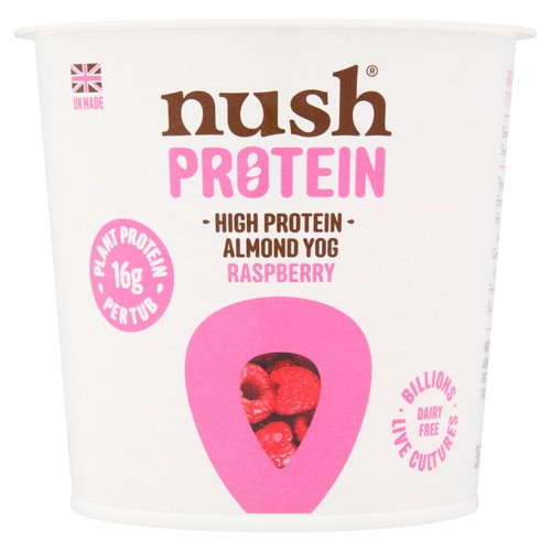 Nush Protein Raspberry Almond Milk Yog