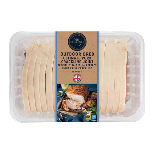 M&S Outdoor Bred Ultimate Pork Crackling Joint