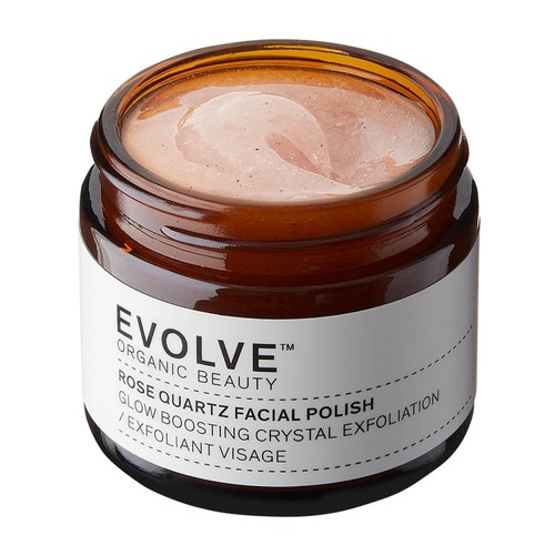 Evolve Beauty Rose Quartz Facial Polish
