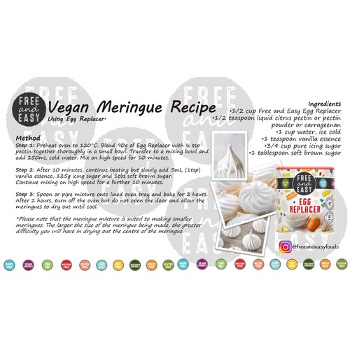 Free & Easy Free From Vegan Egg Replacer