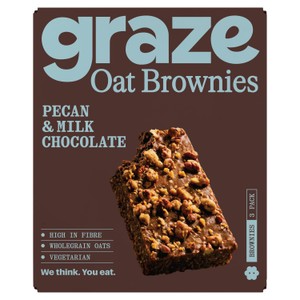 Graze Milk Chocolate & Pecan Brownie