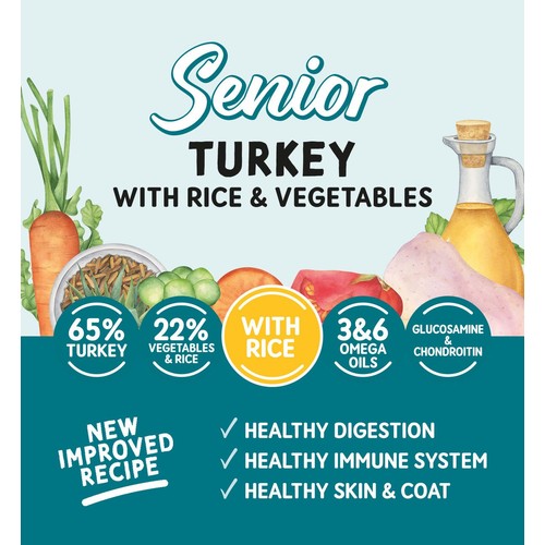 Naturo Senior Turkey with Rice